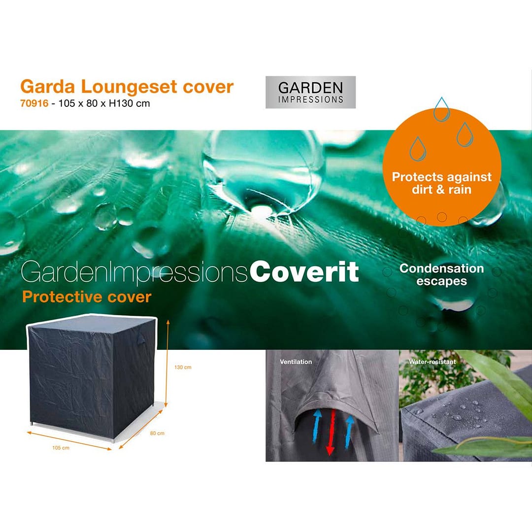 Garden Impressions Coverit Garda loungeset cover - 105x80xH130