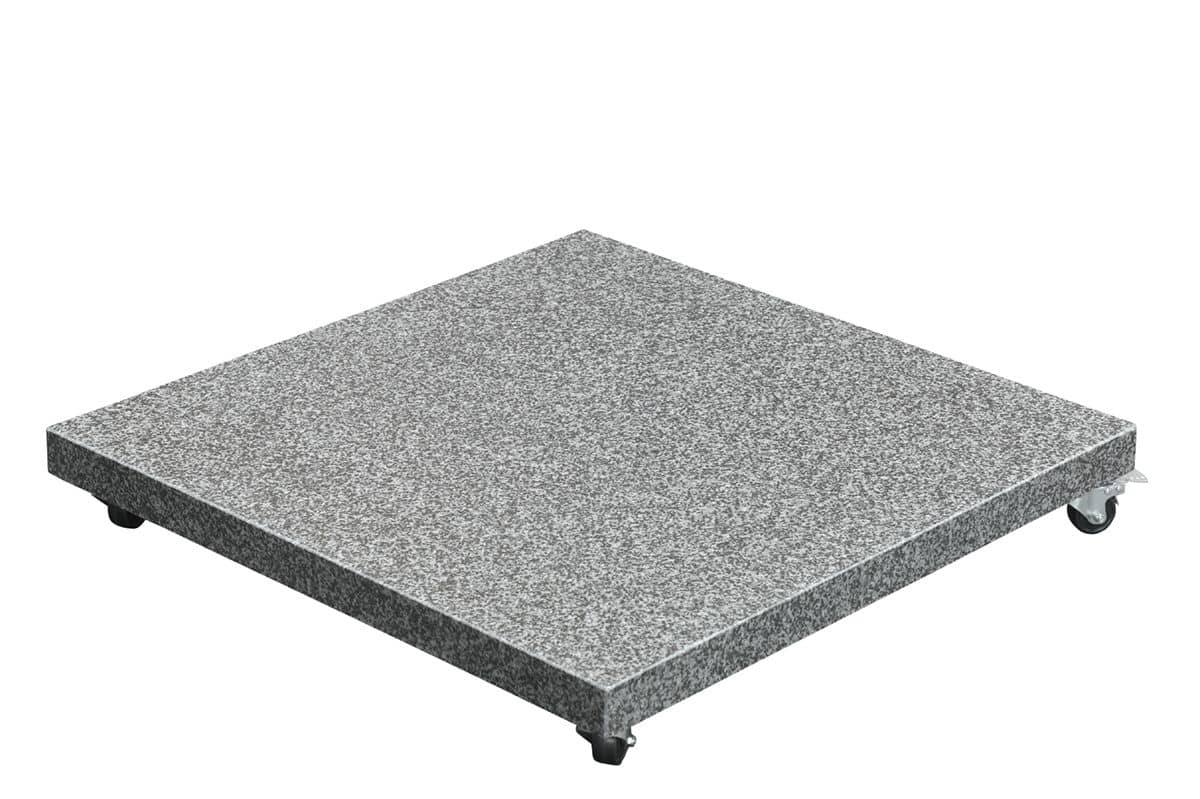 Garden Impressions Hawaii Special parasolvoet - 90 kilo - verrijdbaar - space grey