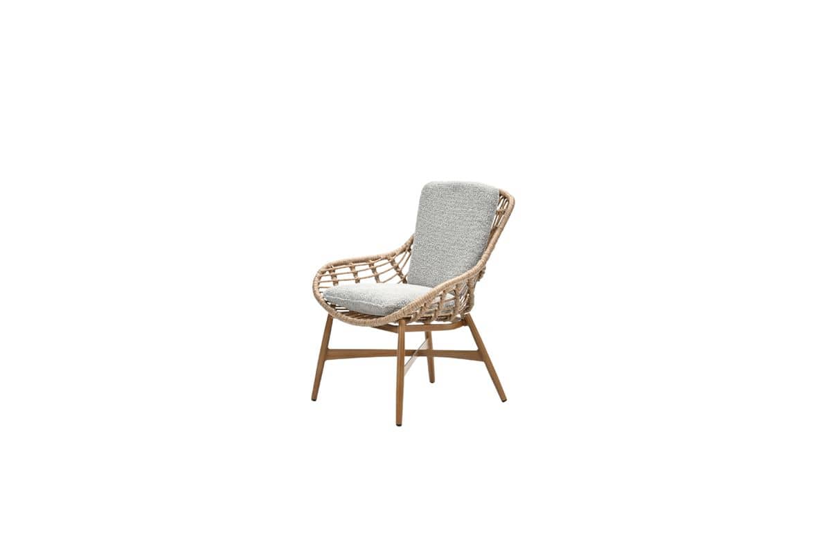 Garden Impressions Castello lounge fauteuil -  light teak look