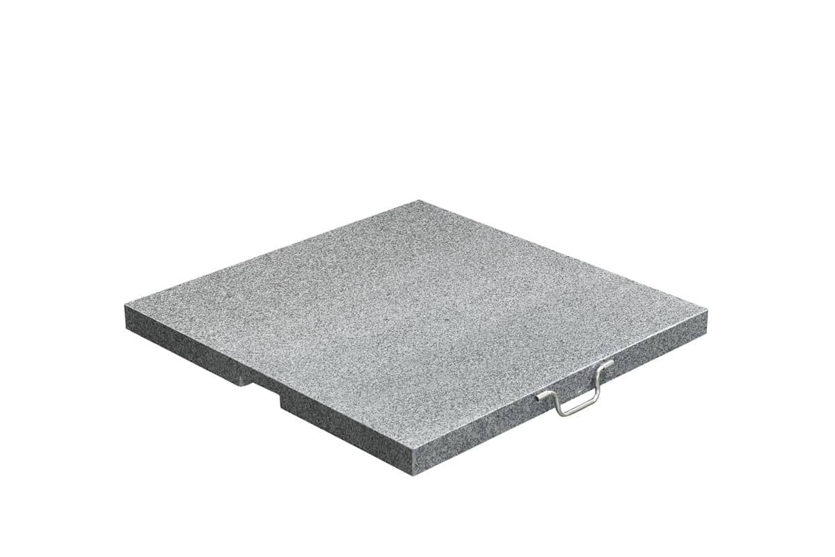 Garden Impressions Hawaii S parasolvoet - 60 kilo - graniet - space grey