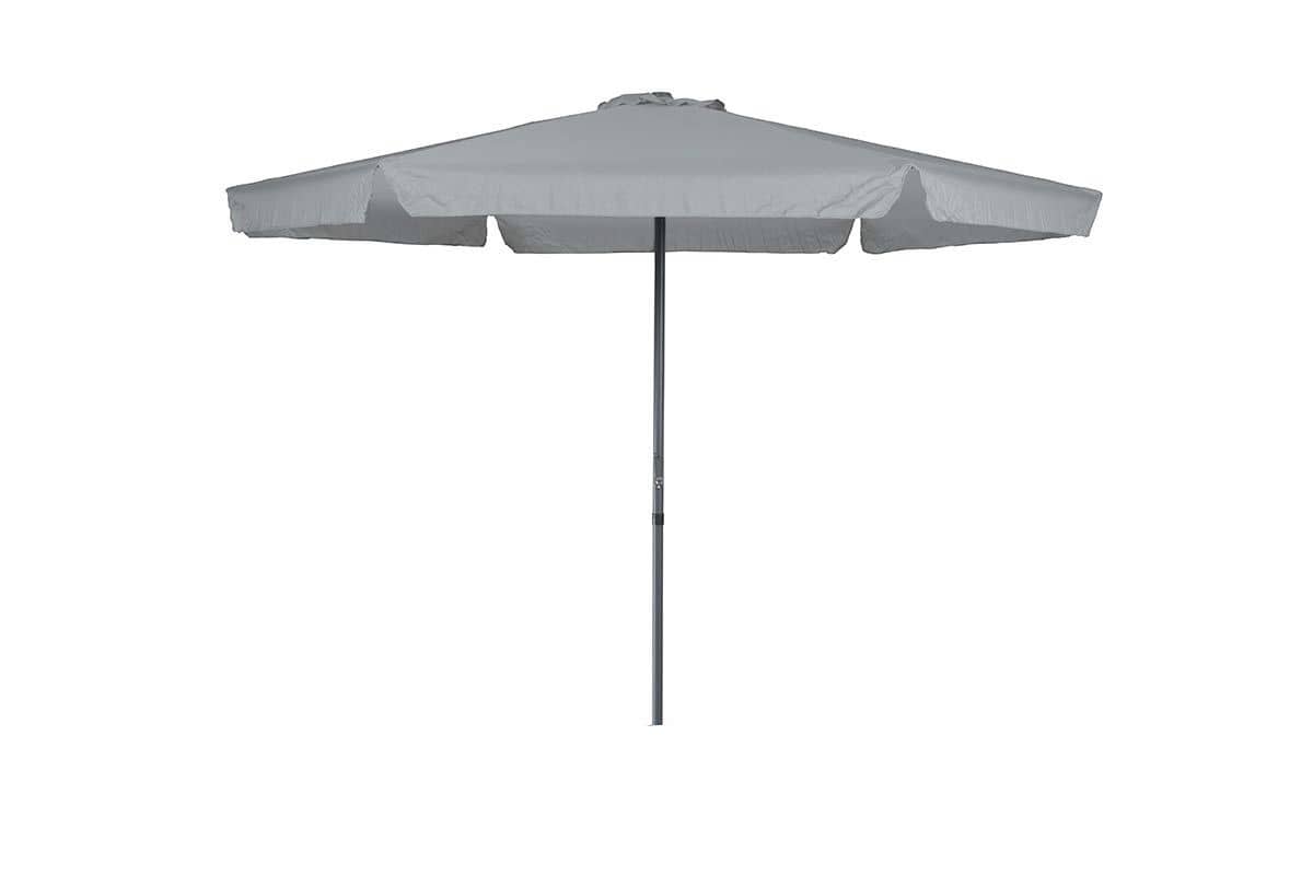 Garden Impressions Delta parasol Ø300 - carbon black/ licht grijs