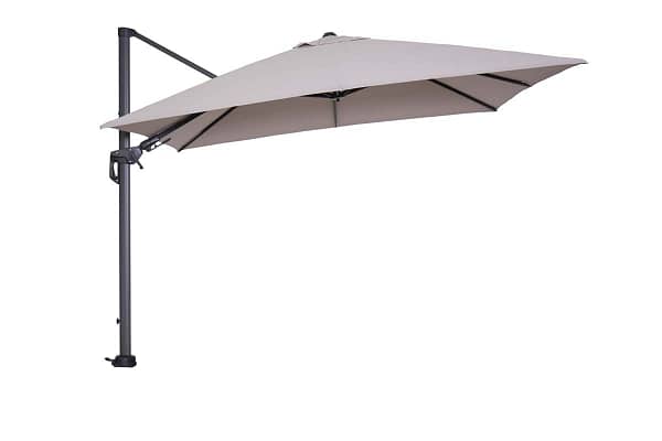 Garden Impressions Hawaii Lumen parasol 300x300 carbon black/ sand