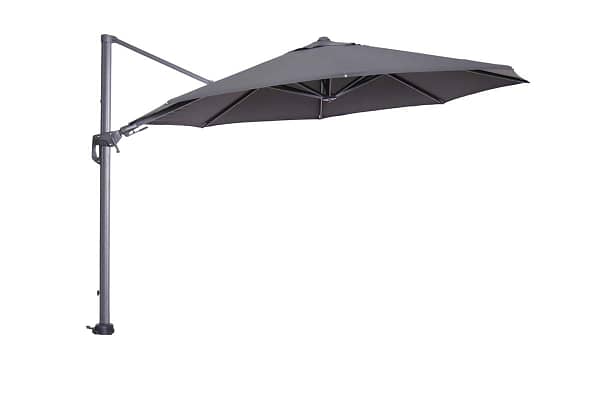 Garden Impressions Hawaii parasol Ø350 royal grey/donker grijs