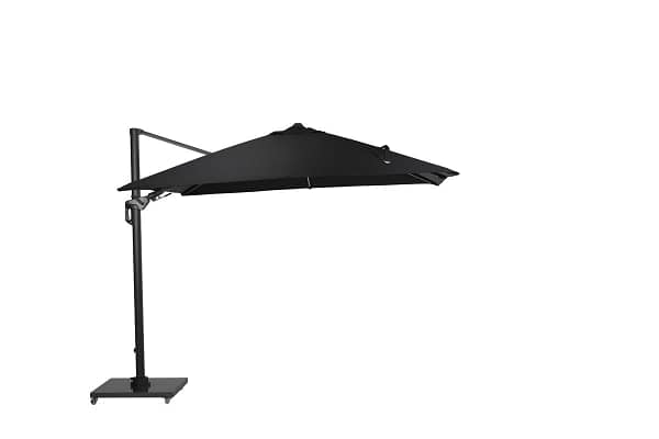 Garden Impressions Hawaii Lumen parasol 300x300 - carbon black/ zwart