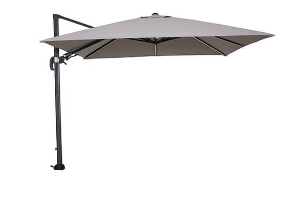 Garden Impressions Hawaii Lumen parasol 300x300 - carbon black/ sand