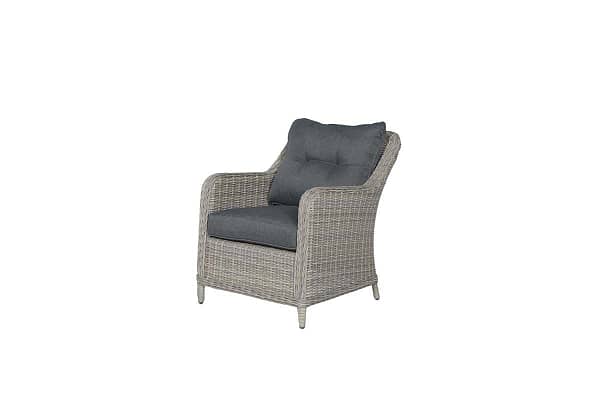 Garden Impressions Milwaukee lounge fauteuil - vintage willow / reflex black