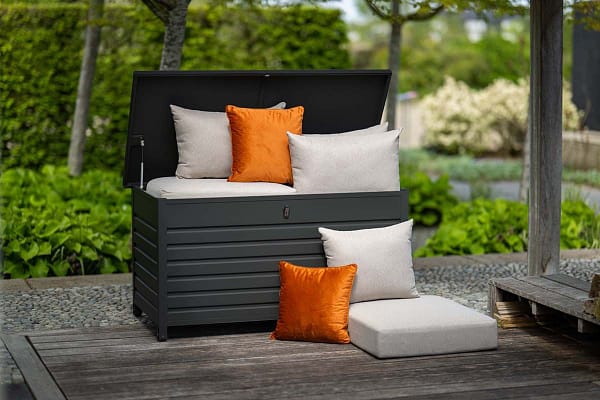 Garden Impressions Cambridge kussenbox - 155x97 cm - carbon black - Afbeelding 2