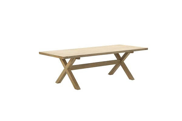 Garden Impressions La Plata dining tafel - 240x100 - acacia white wash