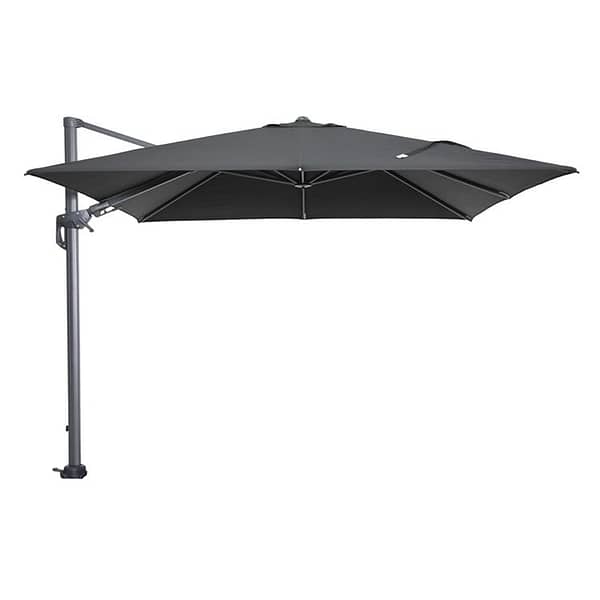 Garden Impressions Hawaii Lumen parasol 300x300 carbon black/ donker grijs