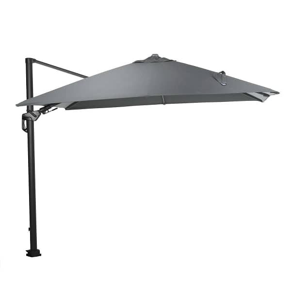 Garden Impressions Hawaii Lumen parasol 300x300 - carbon black/ donker grijs