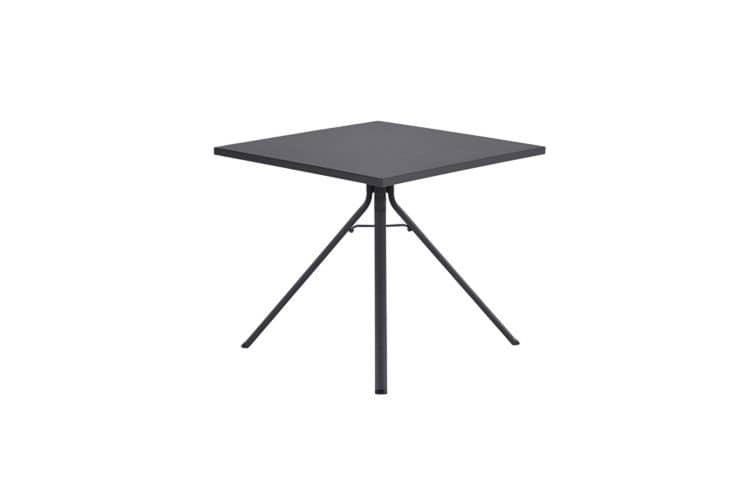 Garden Impressions Rimini tafel 80x80 - carbon black