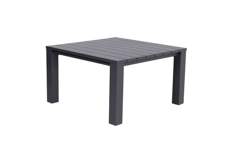 Garden Impressions Cube loungedining tafel 115,5x115,5xH68- carbon black